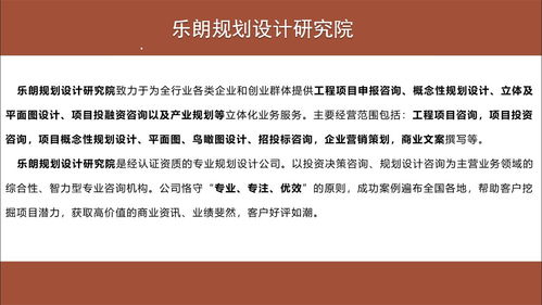 商洛商業計劃書撰寫、項目申報與旅游開發策劃咨詢綜合指南